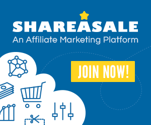 SHAREASALE, an affiliate marketing platform.